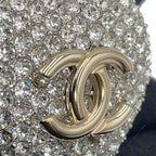 Chanel Brooch CC Logo Rhinestone — view 6