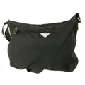 Prada Nylon Shoulder Bag Black