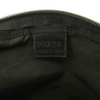 Prada Nylon Cosmetic Makeup Pouch Black — view 6