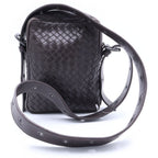 Bottega Veneta Intrecciato Mini Shoulder Bag Brown Leather — view 2
