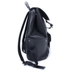 Dior Saddle Leather Backpack Black — view 3
