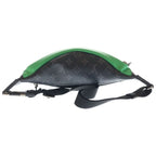 Louis Vuitton Monogram Eclipse Discovery Bum Bag PM Black Green Leather Gold — view 2
