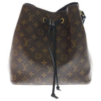 Louis Vuitton Monogram Neo Noir Brown Leather Shoulder