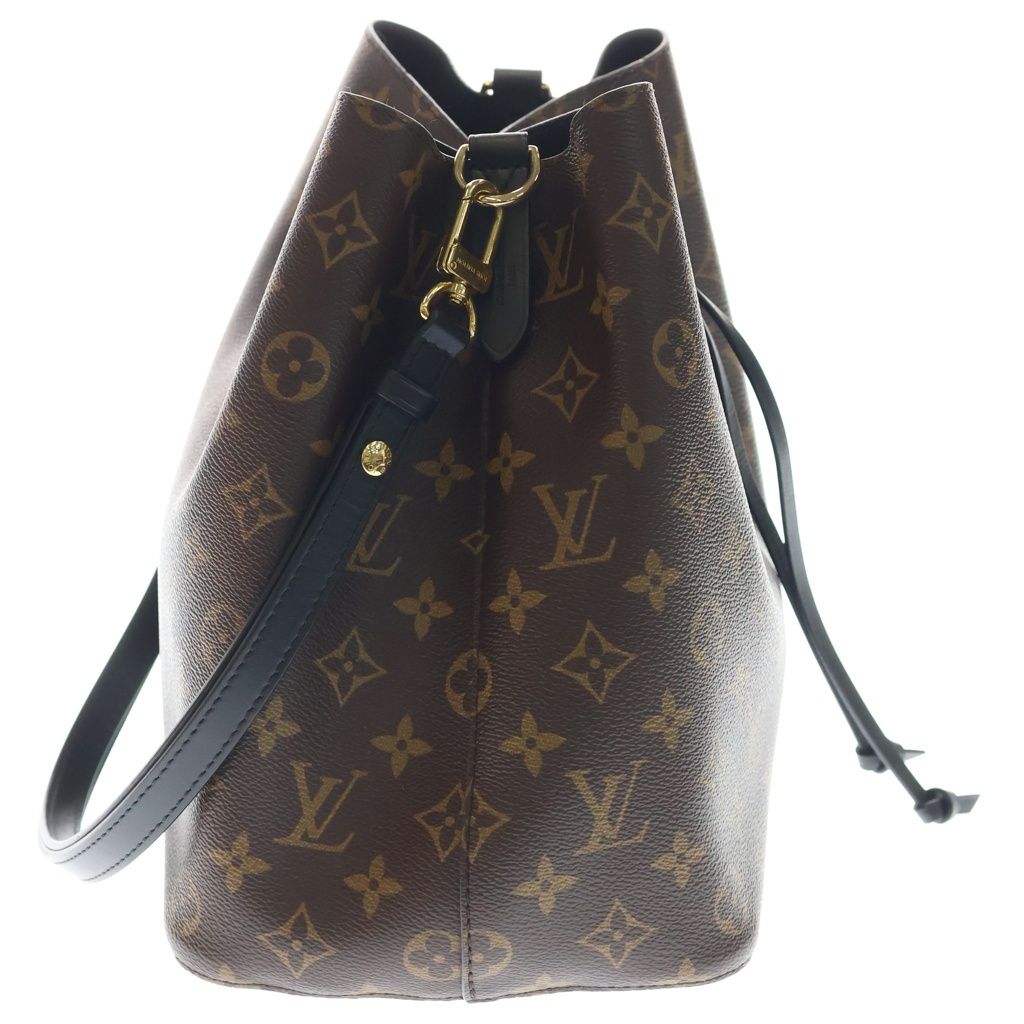 Louis Vuitton Monogram Neo Noir Brown Leather Shoulder — view 3