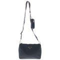 Prada Re-Nylon Shoulder Bag Black with Triangle Logo Pouch