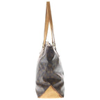 Louis Vuitton Cabas Piano Monogram Leather Hand Tote Gold Brown — view 3