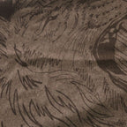 Hermes Scarf Large Shawl Lion Brown Gray Cashmere — view 2