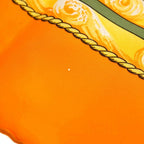 Hermes Carre 90 Vive le Vent Silk Scarf Orange — view 6