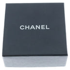 Chanel CC Logo Pearl Earrings White Gold — view 6
