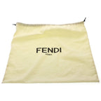 Fendi Peekaboo Tote Dark Gray Leather Gold — view 6