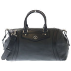 Louis Vuitton LV Biker MM 2-Way Leather Shoulder Bag Black