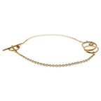 Hermes Vertiges Coeur Diamond Bracelet Pink Gold PG — view 3