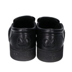 Bottega Veneta Black Leather Intrecciato Slip Ons 36 Slipper — view 3