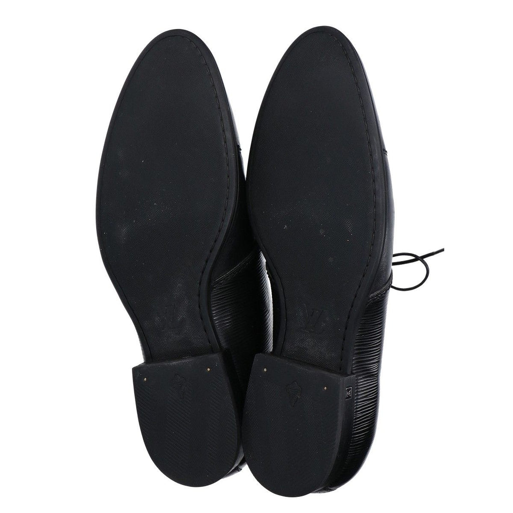 Louis Vuitton Black Epi Leather Shoes — view 6