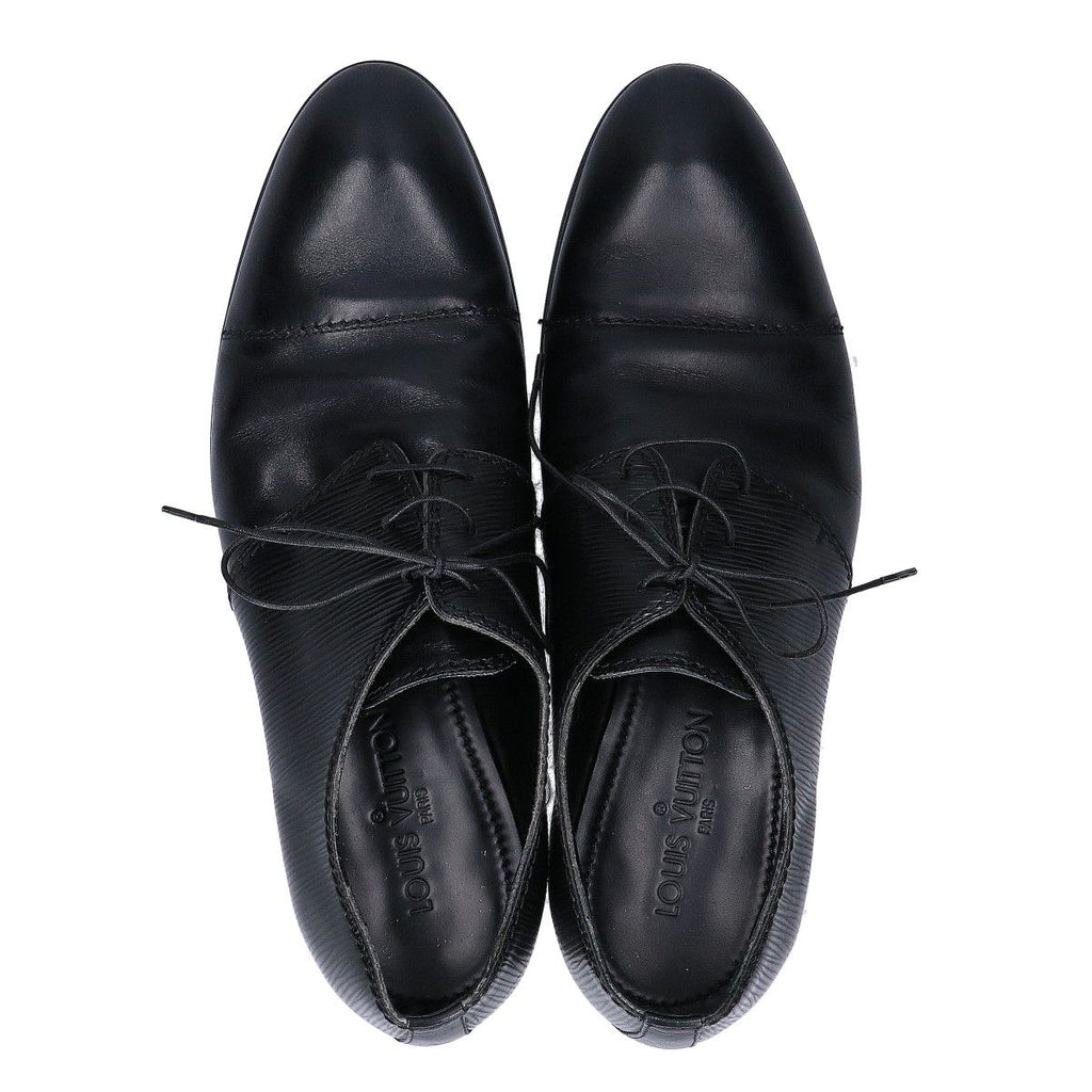 Louis Vuitton Black Epi Leather Shoes — view 5