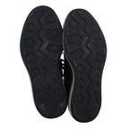 Prada Black Patent Air Sole Wingtip Shoes — view 6