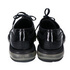 Prada Black Patent Air Sole Wingtip Shoes — view 3
