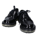 Prada Black Patent Air Sole Wingtip Shoes