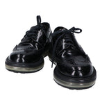 Prada Black Patent Air Sole Wingtip Shoes