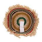 Loewe Anagram Raffia Striped Clochette — view 6