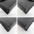 Hermes Heaven Nap to Go Shoulder Bag Black Epsom Silver Around — view 5