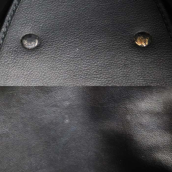 Saint Laurent Cassandra Logo Stitch Round Tote — view 5