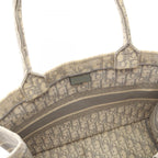 Dior le Tote Book Ivory Gray Canvas Oblique Koo Boog Ready — view 5