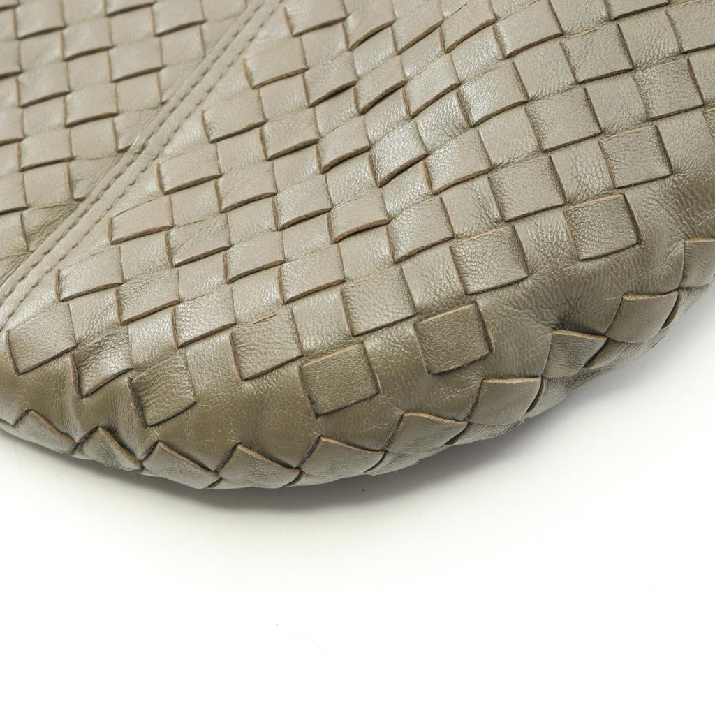 Bottega Veneta Tote Intrecciato Gray Leather — view 5