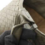 Bottega Veneta Tote Intrecciato Gray Leather — view 7