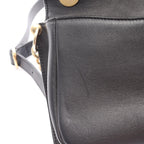 Chanel Shoulder Bag Quilted 2-Way Black Leather Small Flap Chain — view 7