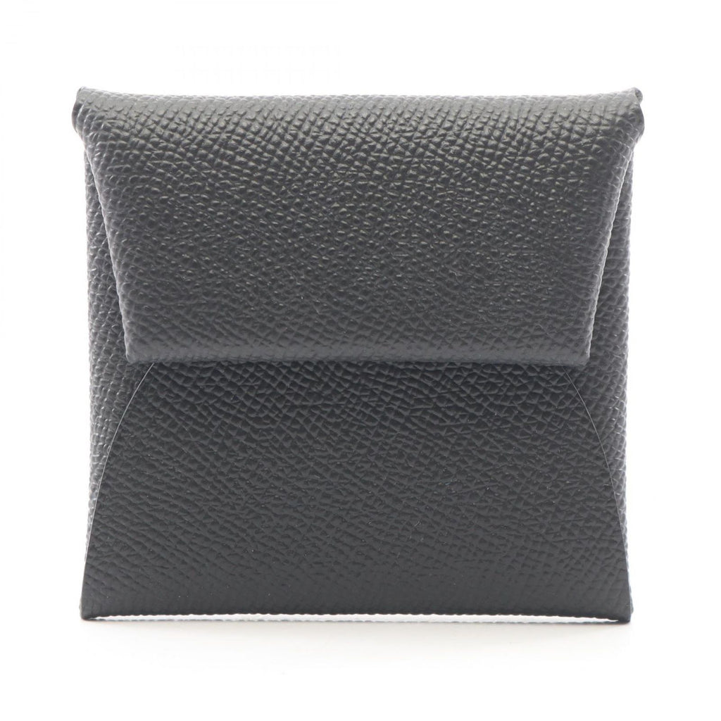 Hermes Coin Case Bastia Black Leather
