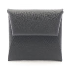 Hermes Coin Case Bastia Black Leather
