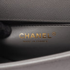 Chanel Shoulder Bag Bo Ischanel Smo le Gray Caviar Leather Bo Smo le — view 4