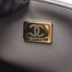 Chanel Shoulder Bag Bo Ischanel Smo le Gray Caviar Leather Bo Smo le — view 5