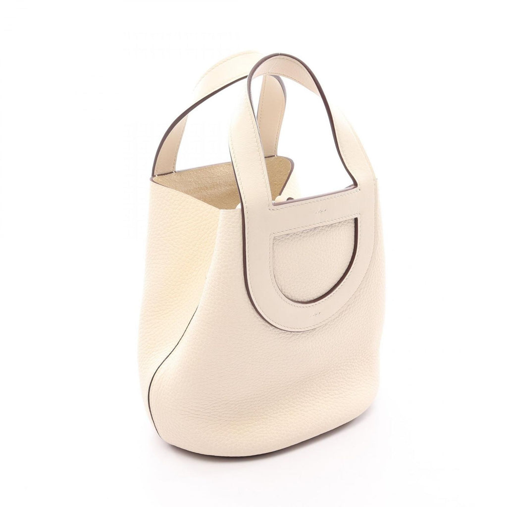 Hermes Handbag in the Loop 18 Nata Leather in — view 2