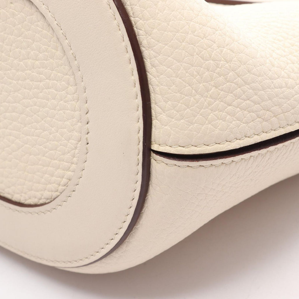 Hermes Handbag in the Loop 18 Nata Leather in — view 6