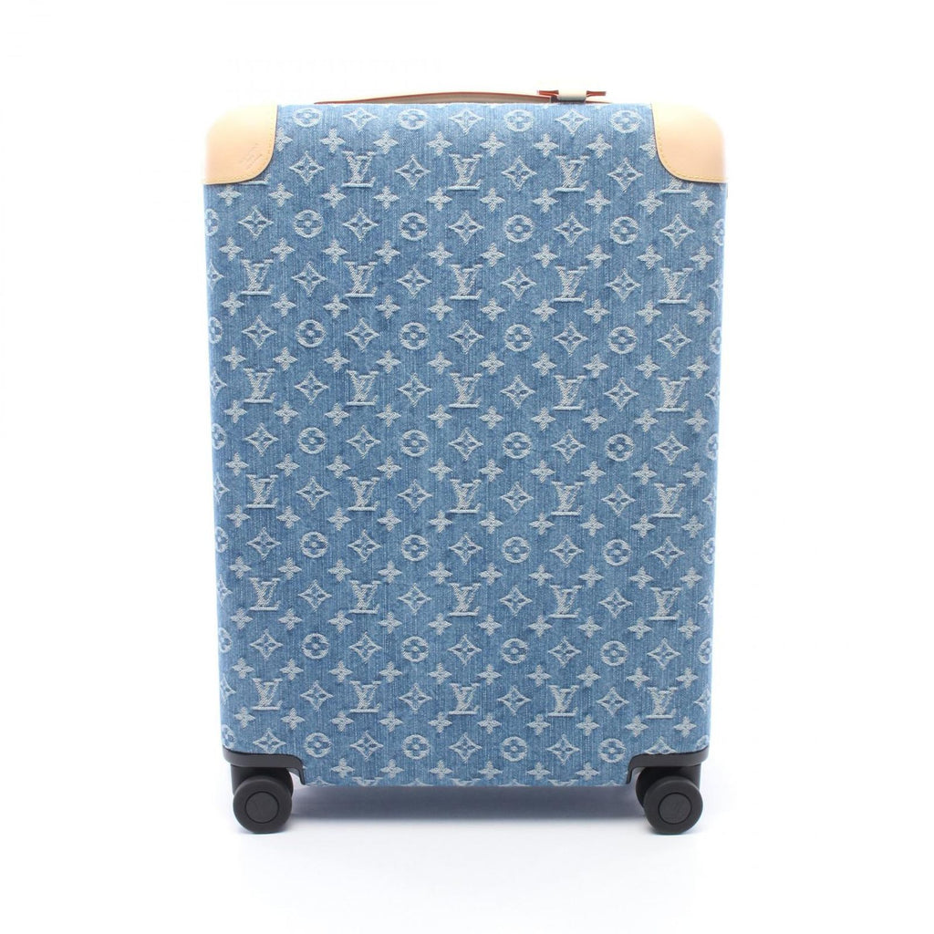 Louis Vuitton Travel Bag Horizon 55 M Blue Denim Leather