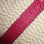 Hermes Tote Garden Party TPM Rose Purple Leather Calf — view 5
