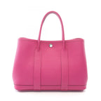 Hermes Tote Garden Party TPM Rose Purple Leather Calf
