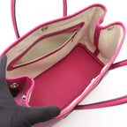 Hermes Tote Garden Party TPM Rose Purple Leather Calf — view 3