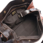 Fendi Handbag Ethonico 8 Brown Da Leather Hand — view 3