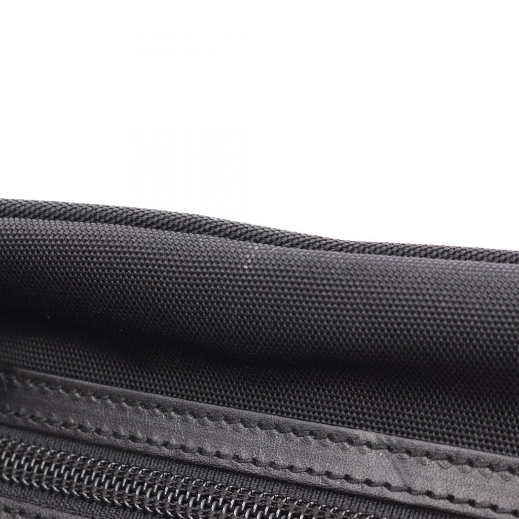 Gucci Shoulder Bag Black Canvas Leather — view 6