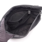 Gucci Shoulder Bag Black Canvas Leather — view 3
