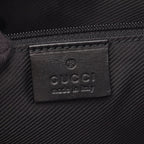 Gucci Shoulder Bag Black Canvas Leather — view 4