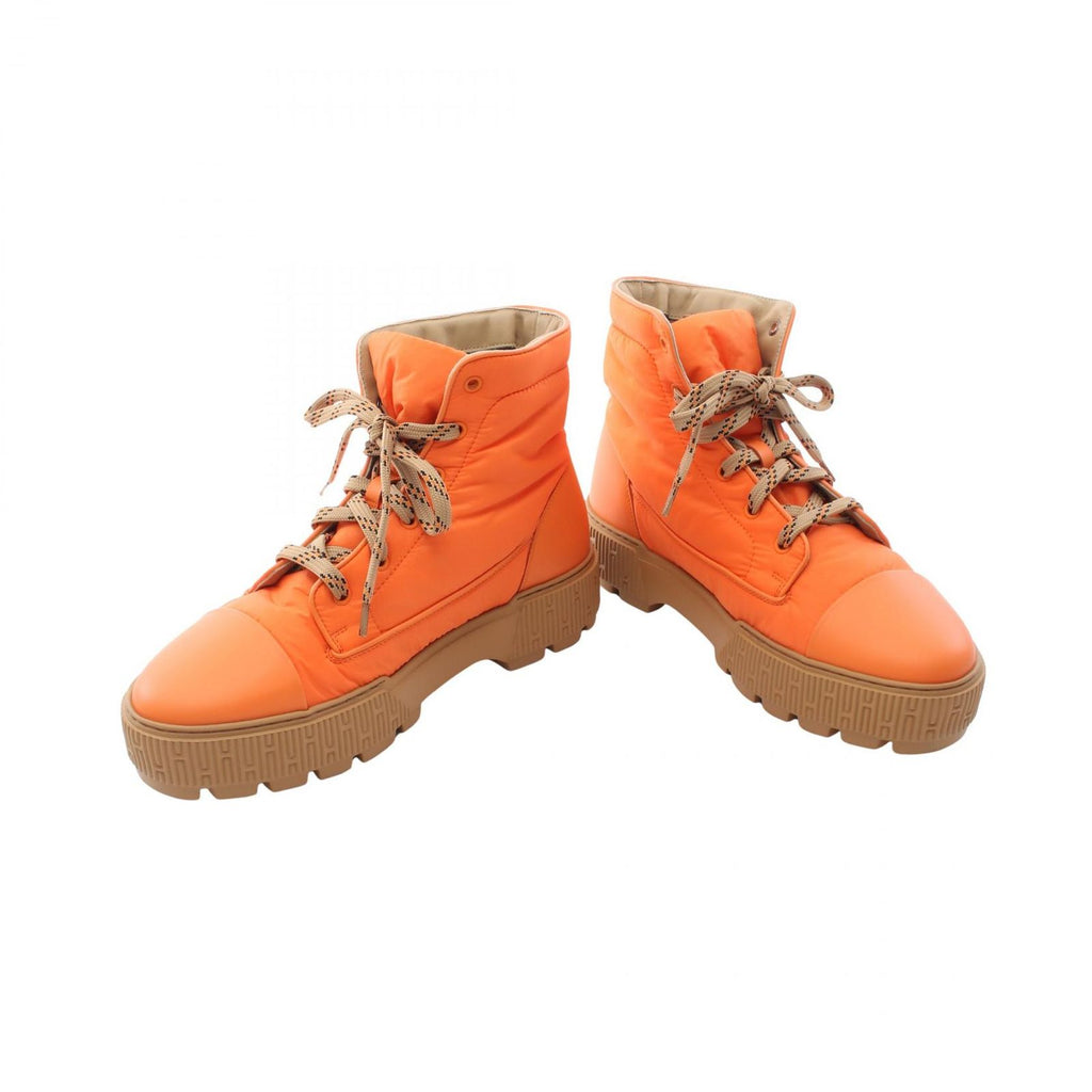 Hermes Boots Fresh Short Nylon Leather — view 3
