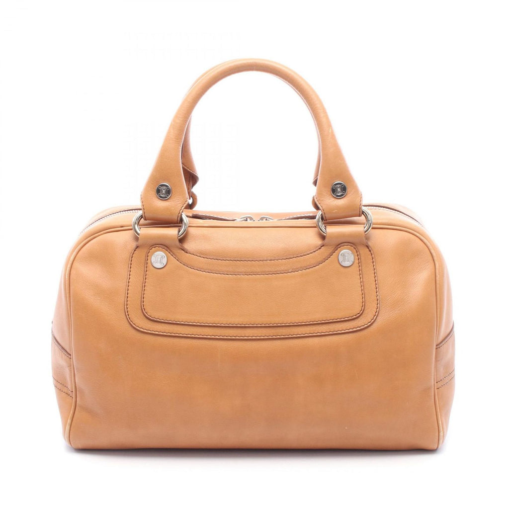 Celine Handbag Boogie Bag Brown Leather