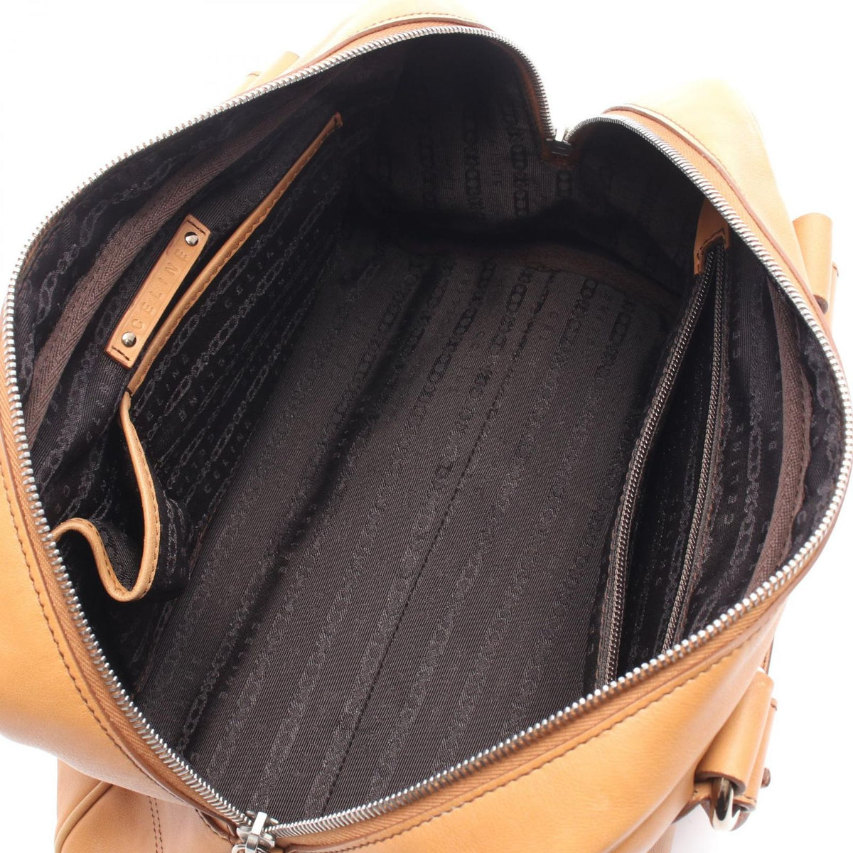 Celine Handbag Boogie Bag Brown Leather — view 3