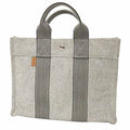 Hermes New Fourre Tout PM Canvas Tote Gray