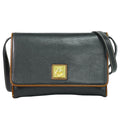 Celine Leather Shoulder Bag Pochette Black