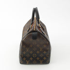 Louis Vuitton Monogram Mirage Speedy 30 Leather Boston Bag Black Brown — view 3